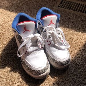 Kids Jordan 3 True Blue